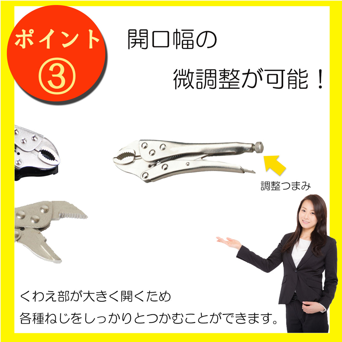 DIY工具】シャコ万力・2個・ロッキングプライヤー