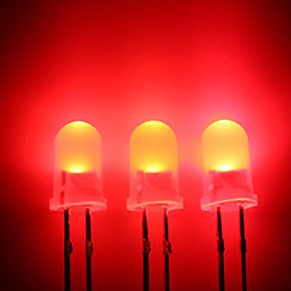発光ダイオード 砲弾型 LED DIY 500個 クリアレンズ 赤 白 青 SN-347-LE