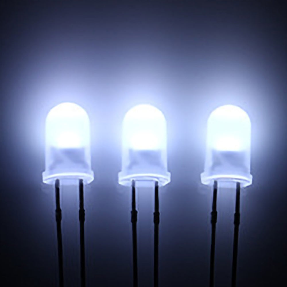 発光ダイオード 砲弾型 LED DIY 500個 クリアレンズ 赤 白 青 SN-347-LE