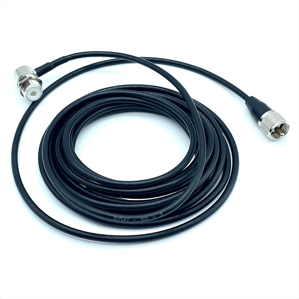 アマチュア無線 同軸アンテナケーブル SO239 同軸ケーブル 5m SN-371-AC (単品)