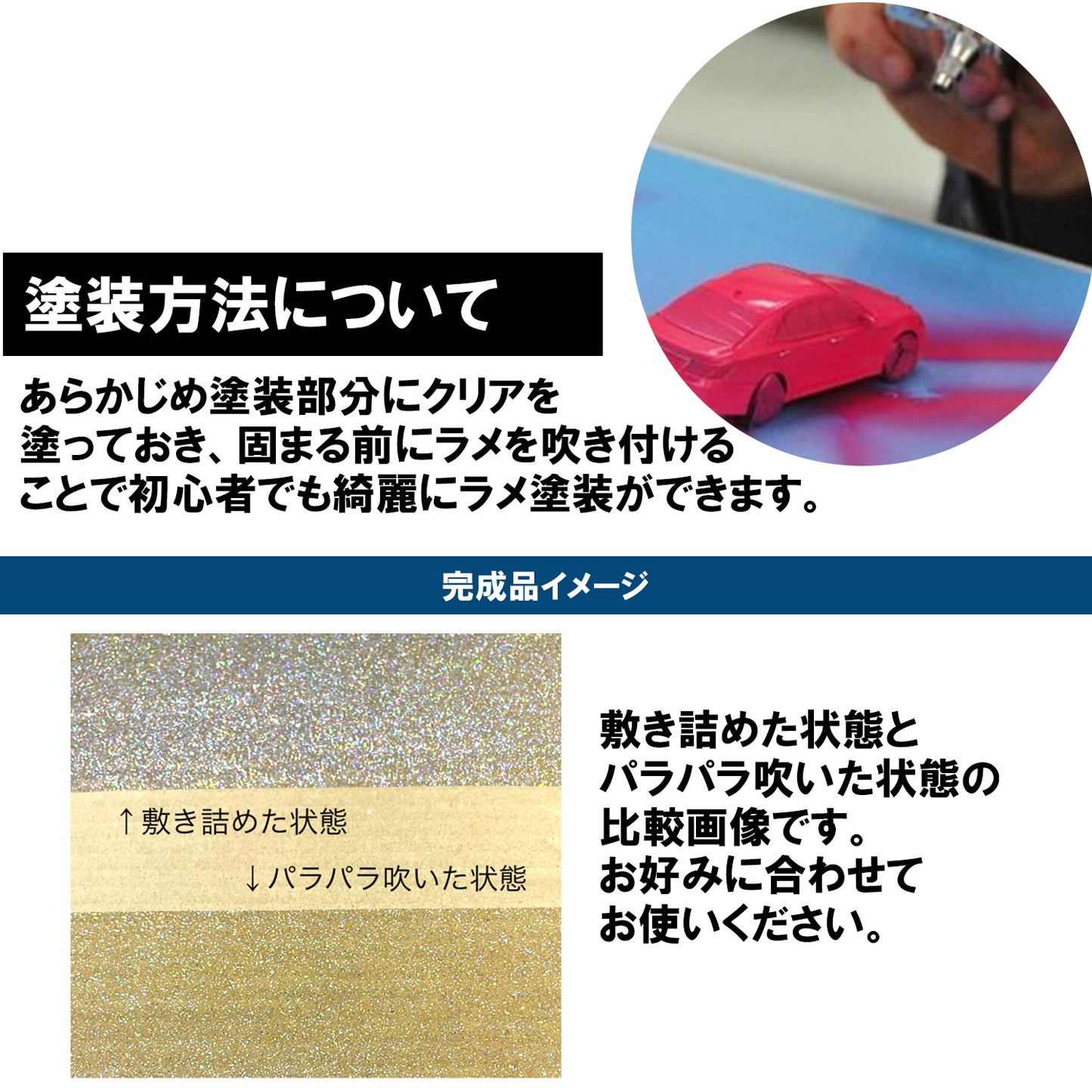 ラメフレーク ラメパウダー ホログラム 100g グリッター SN-253-LF