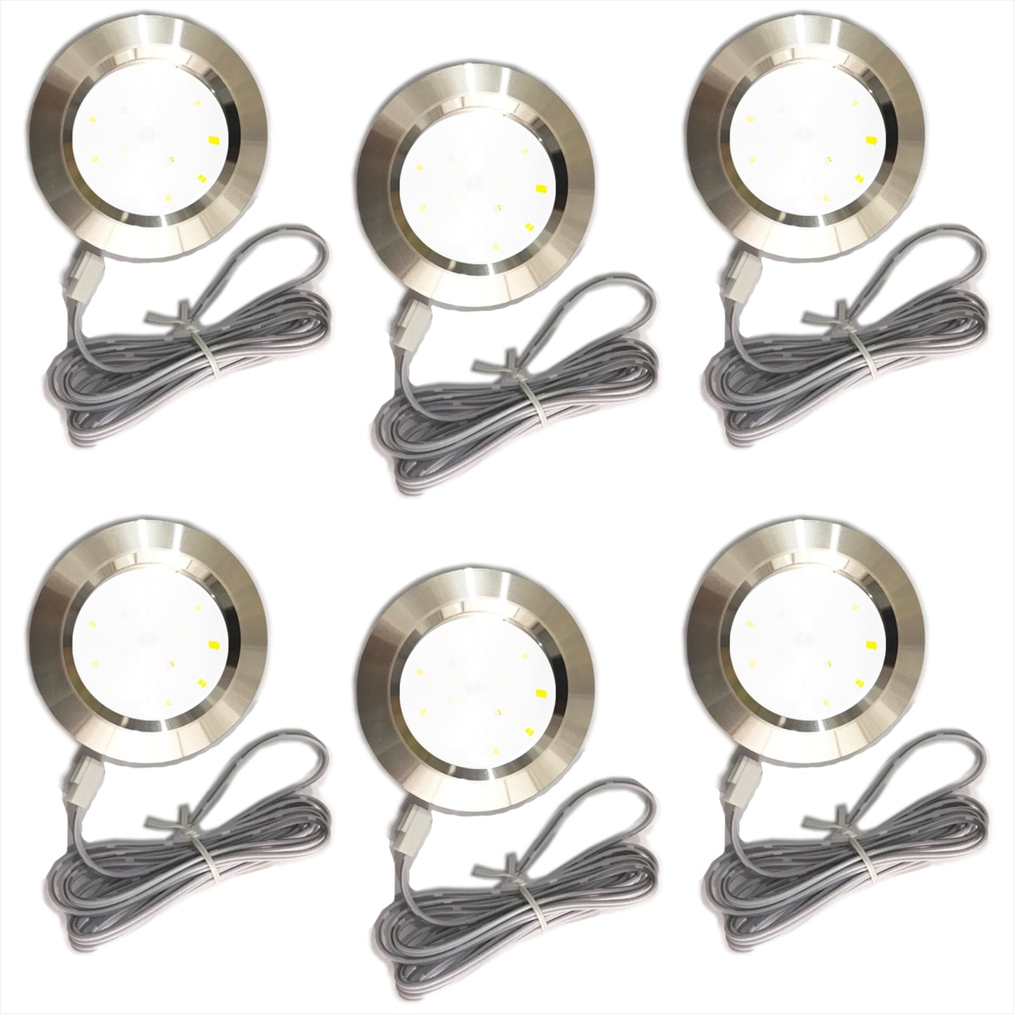 小型ダウンライト LED 車 12V 3W 6個入り SN-259-DL