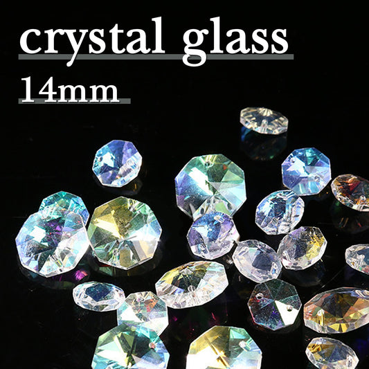 クリスタルガラスビーズ・クリアー・1000個