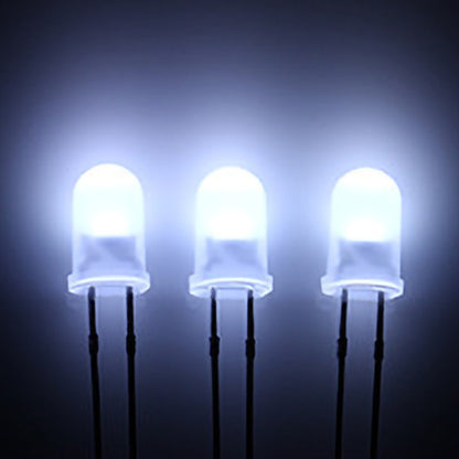 発光ダイオード 砲弾型 LED DIY 500個 クリアレンズ 赤 白 青 SN-347-LE