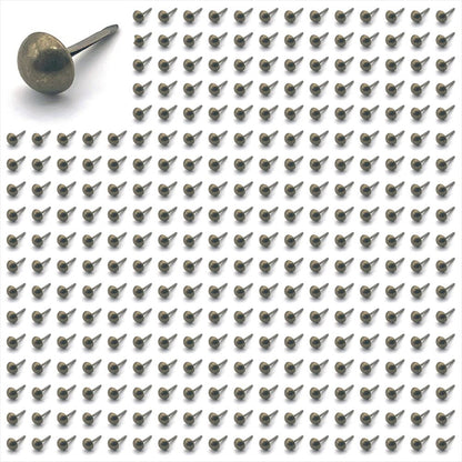 スタッズ 8mm ハンドメイド 鋲 レザークラフト 300個 SN-383-SZ