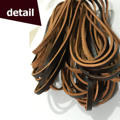 革紐 平紐 本革 3mm 4mm 5mm  革ひも SN-253-LH