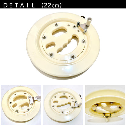 ハンドリール 釣り タコ釣り 凧揚げ 船釣り SN-330-TR 22cm