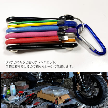 六角レンチセット サイズ ラチェット 六角レンチドライバー SN-339-LC（Aタイプ）